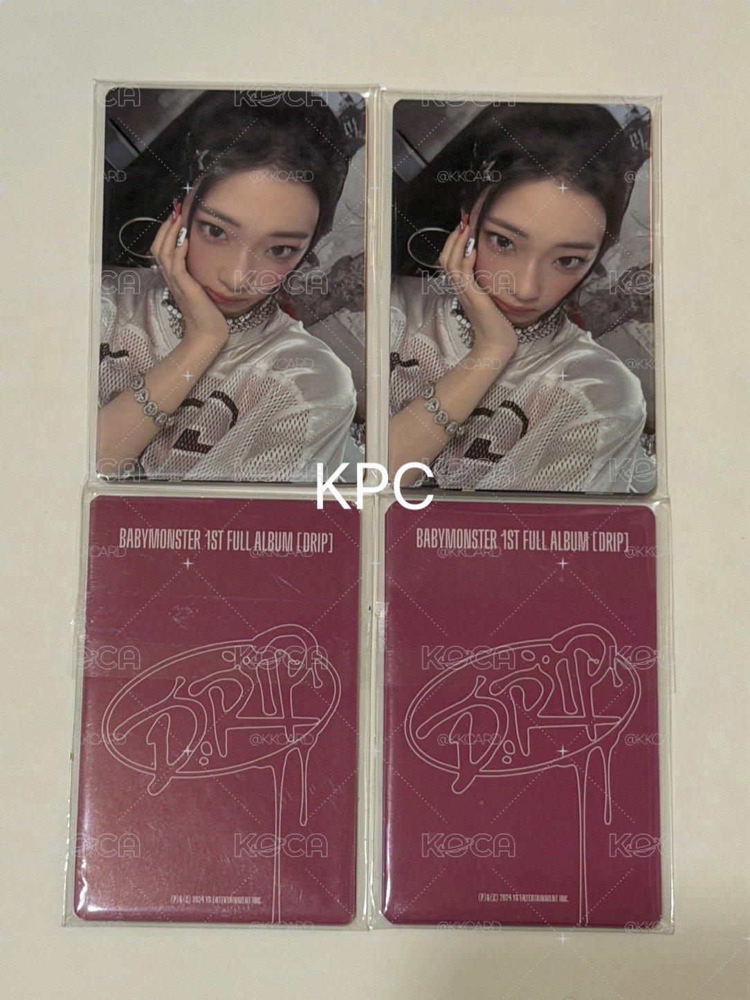 BABYMONSTER DRIP 一套7張