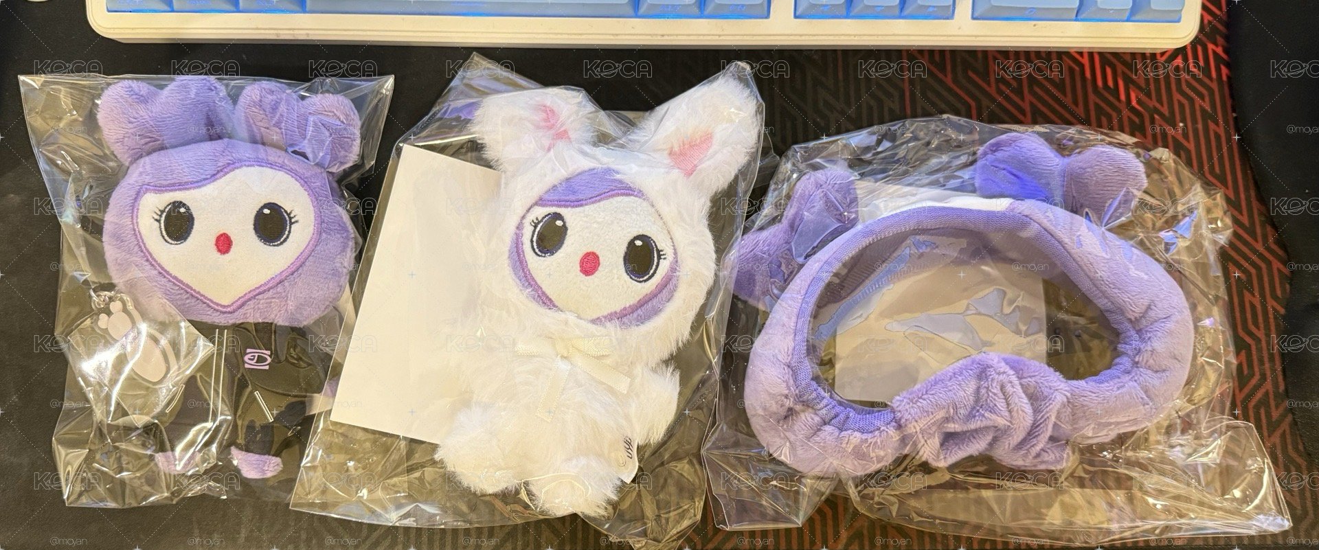 紗新國立+兔兔娃+手燈套