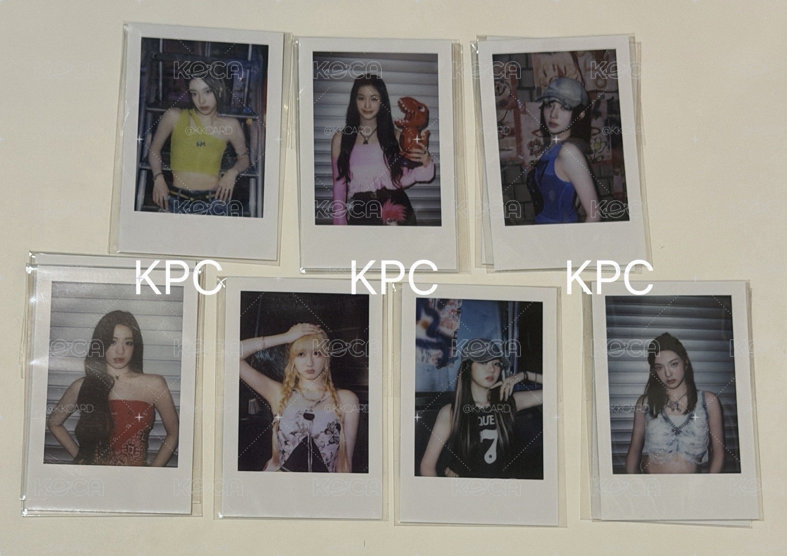 BABYMONSTER DRIP YT特典 一套7張