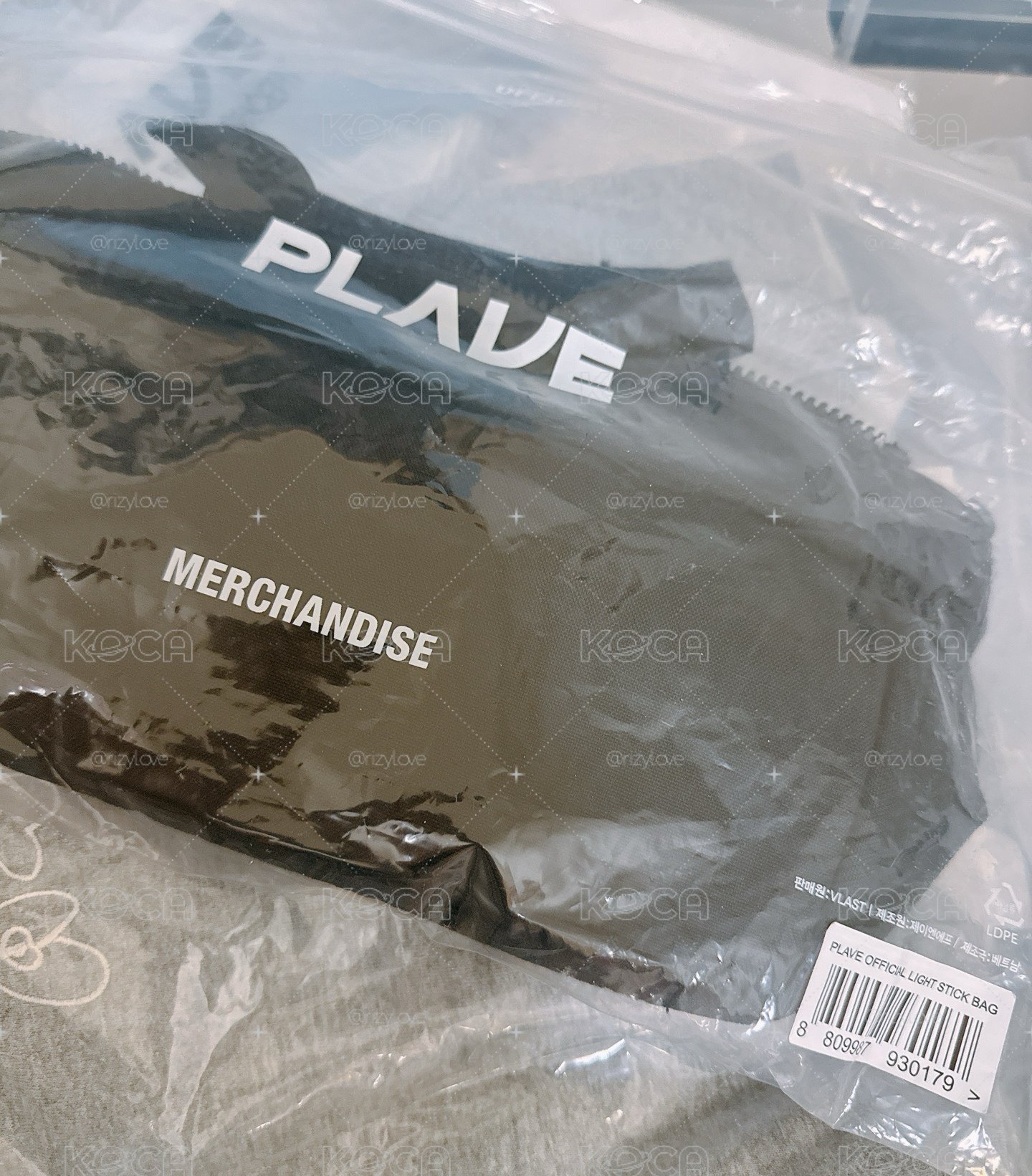 Plave 手燈包+特典卡 全新吊牌未拆
