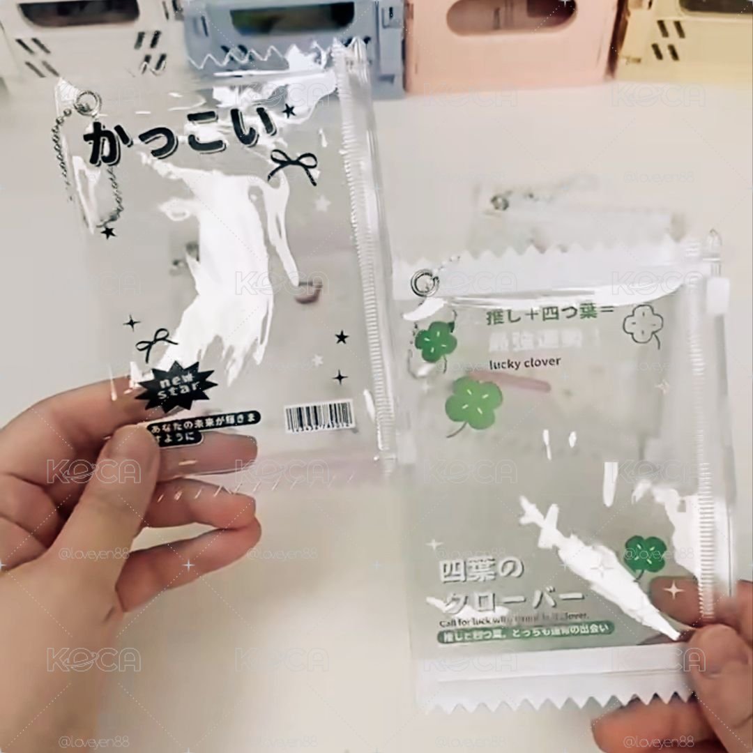 小卡拉鏈袋 卡套 吧嘰袋 送吊鏈