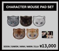 CHARACTER MOUSE PAD SET 滑鼠墊