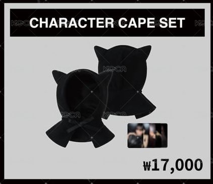CHARACTER CAPE SET 手燈套