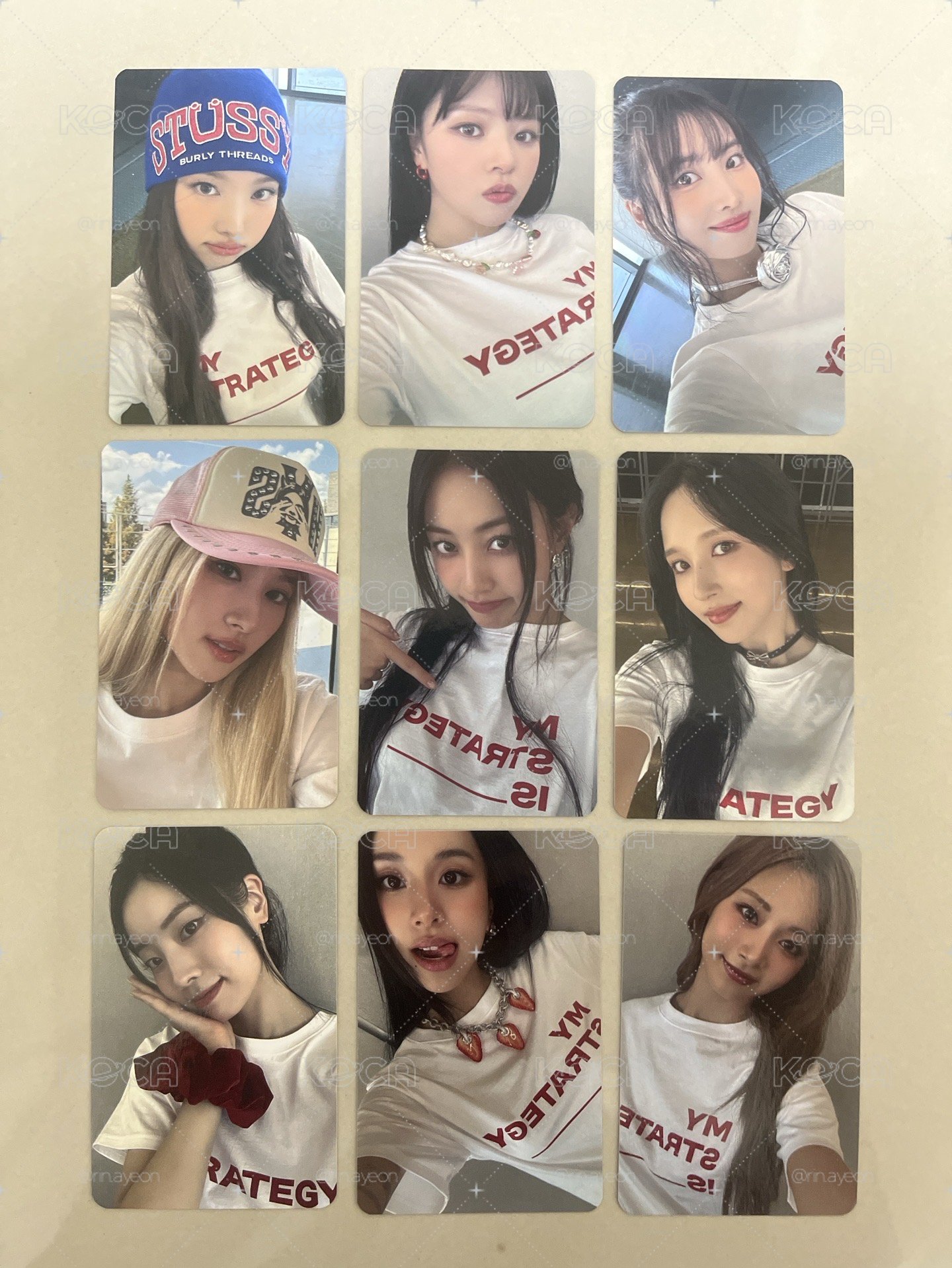 Twice 迷14 BDM幸運卡 白衣