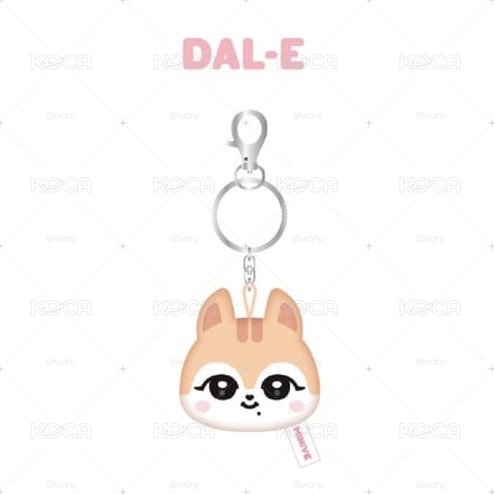 IVE MINIVE DALE 大頭 吊飾 秋