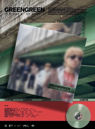 代友售｜GREENGREEN Vinyl ver. 黑膠/彩膠 含target美通團卡