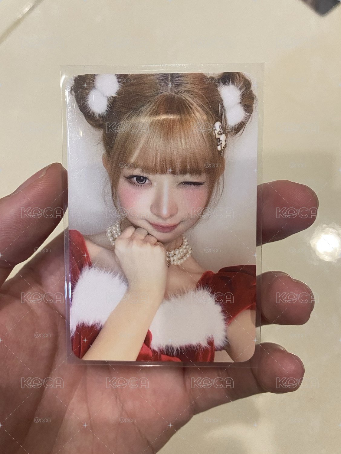 聖誕丸子頭怜