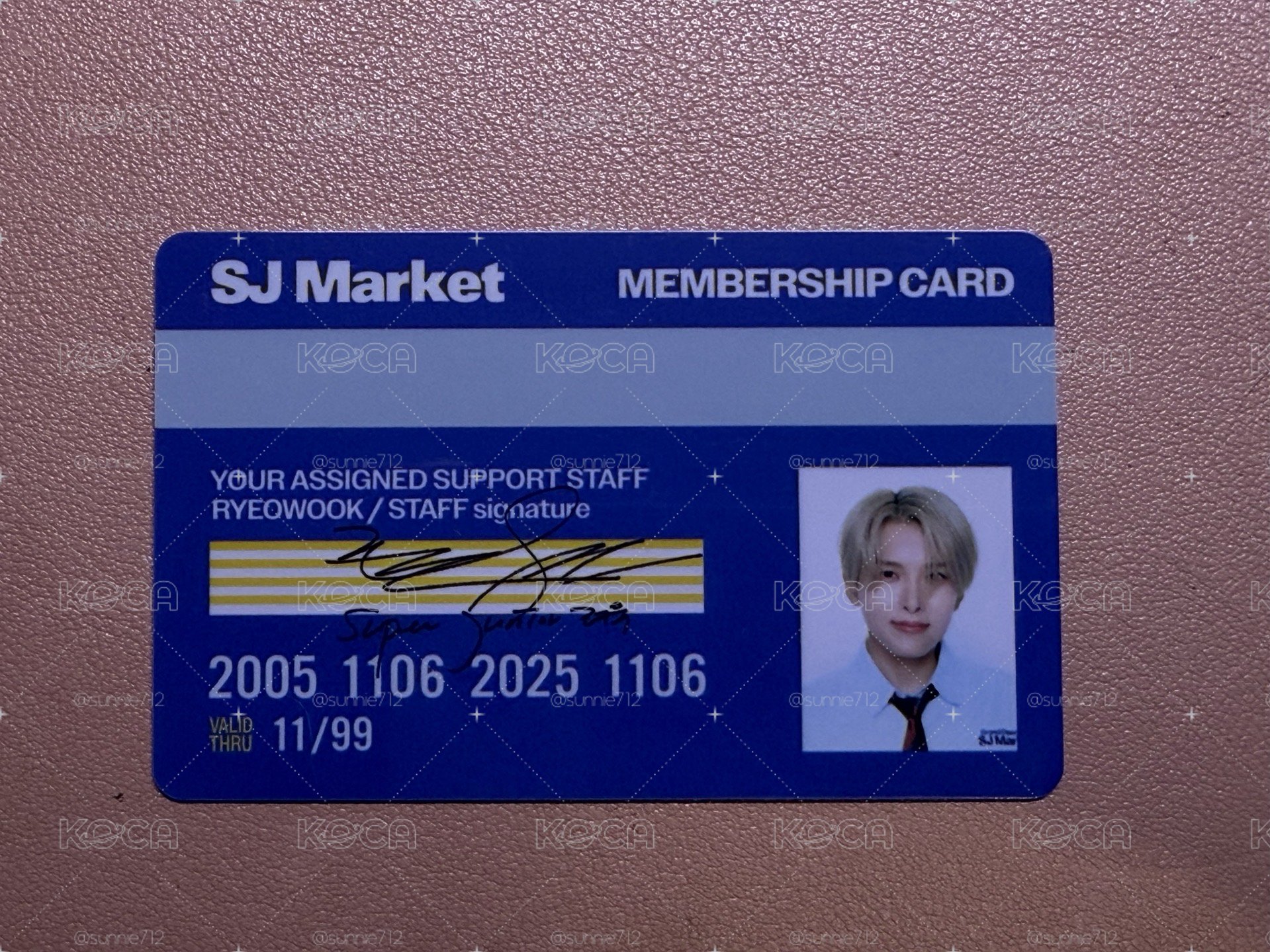台北 SJ market入場卡 厲旭