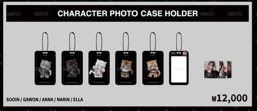 CHARACTER PHOTO CASE HOLDER 卡套