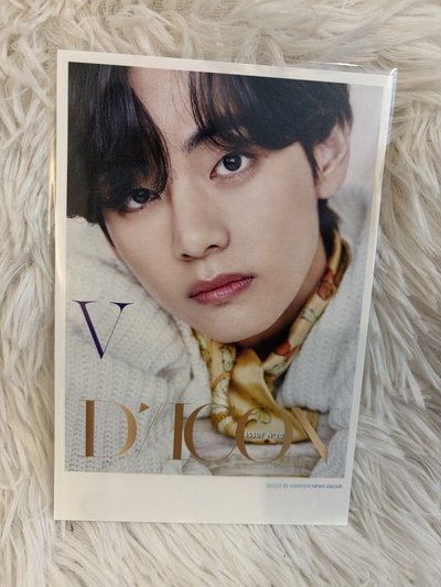 dicon快閃店雜誌封明信片 泰亨