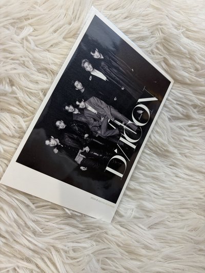 dicon快閃店雜誌封明信片 bts