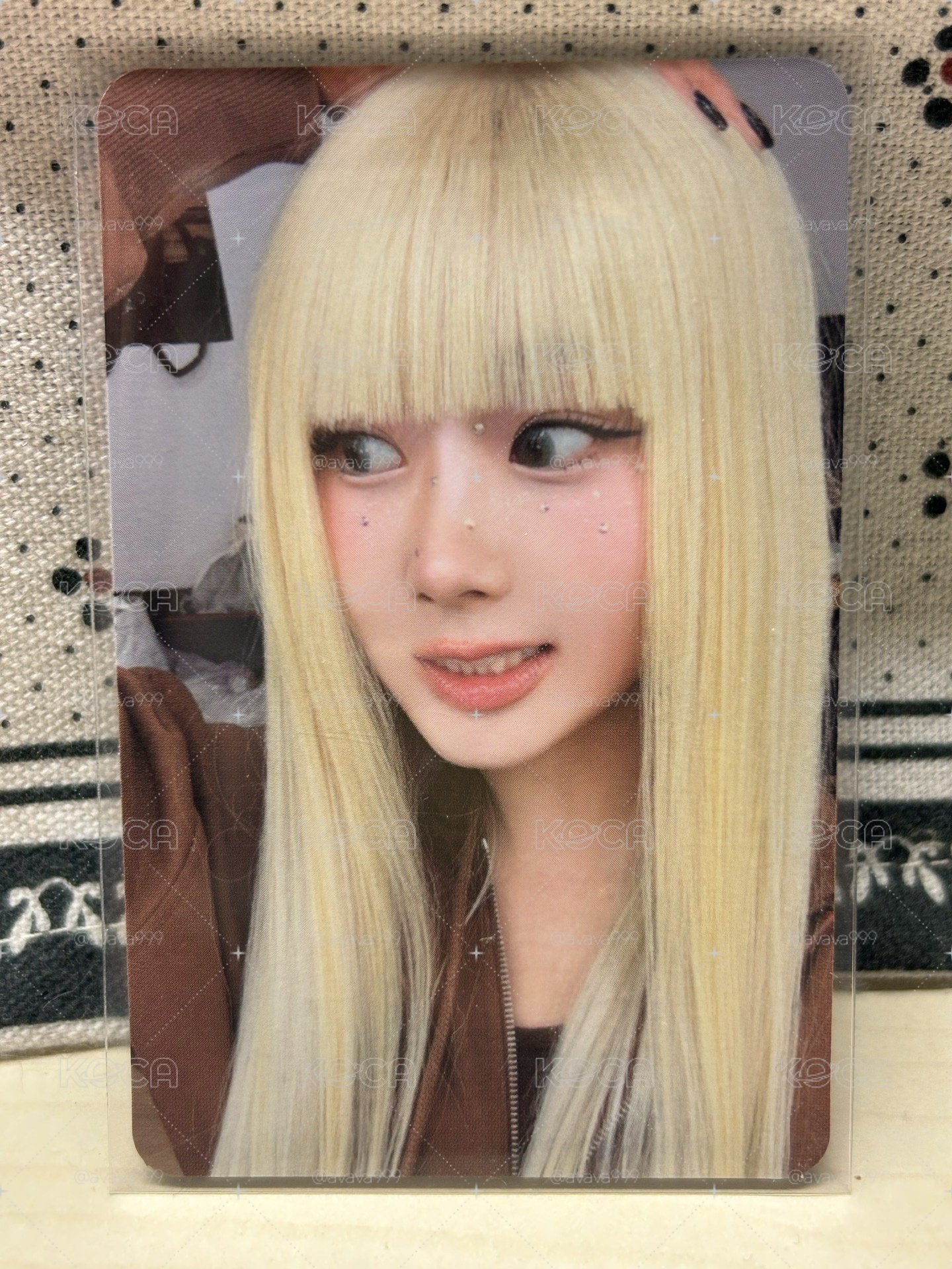 正規一專卡 Giselle  aespa 梨 自拍 金髮 mp