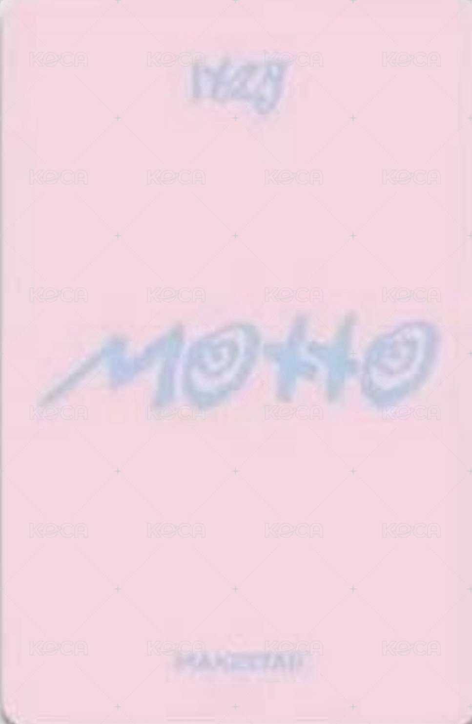 Motto ms 香港 線上 簽售卡 迷你蝴蝶結 背面