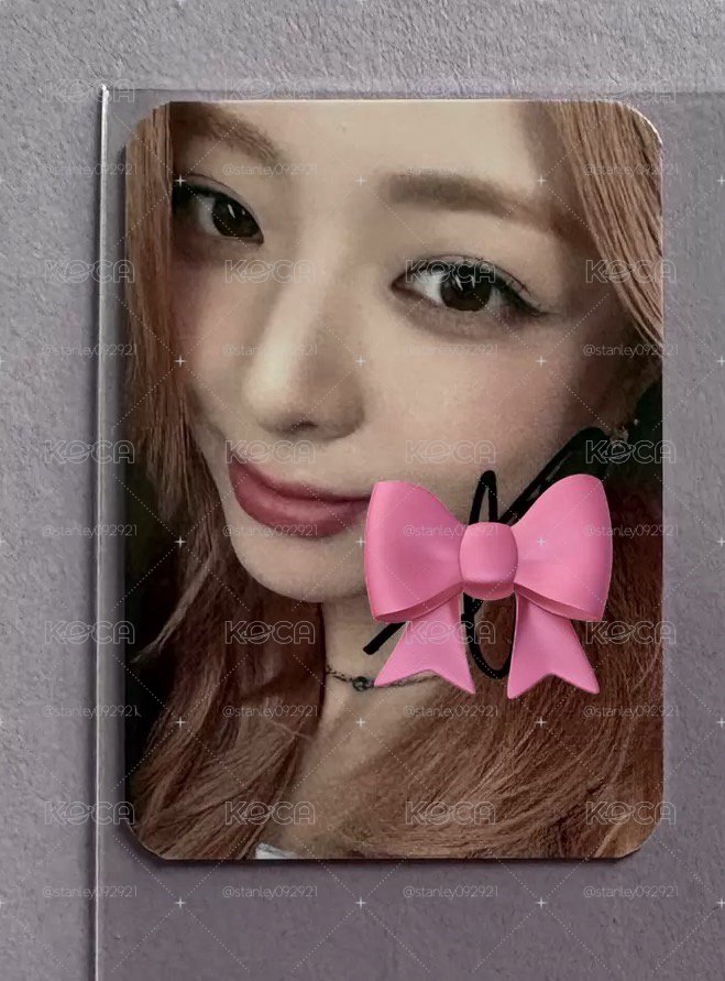 yuna ms迷你娜 親簽卡