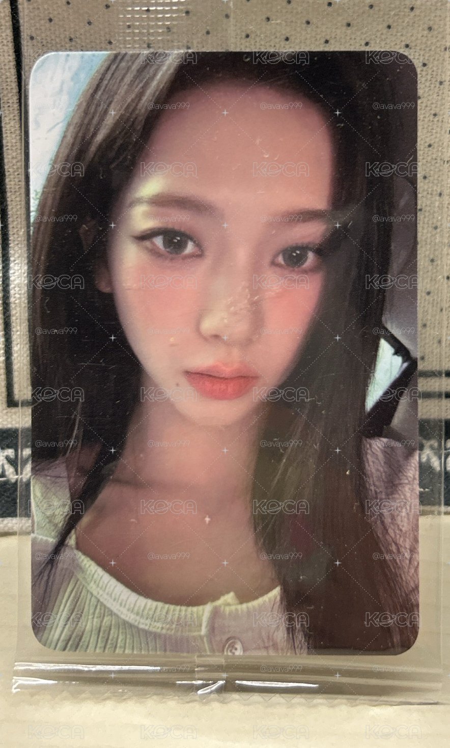 正規一 簽售卡 k4 aespa Karina 劉知珉