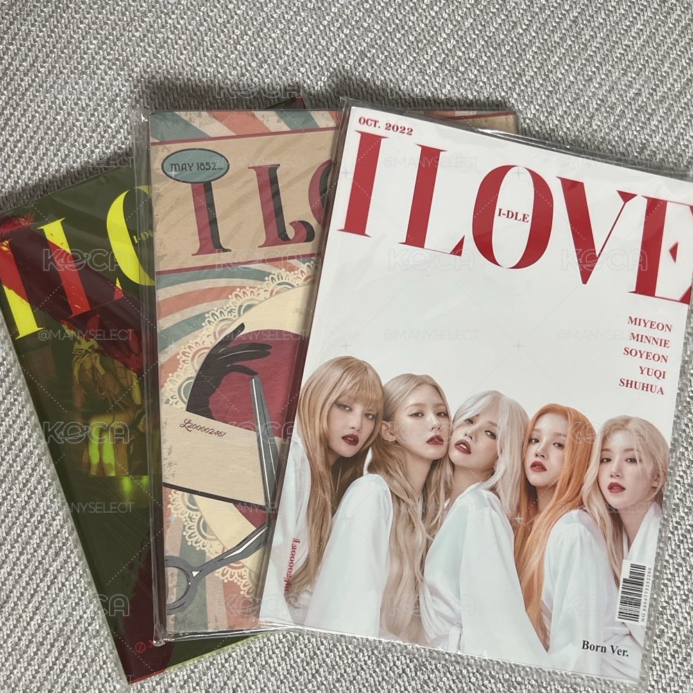 idle i love 一套 未拆