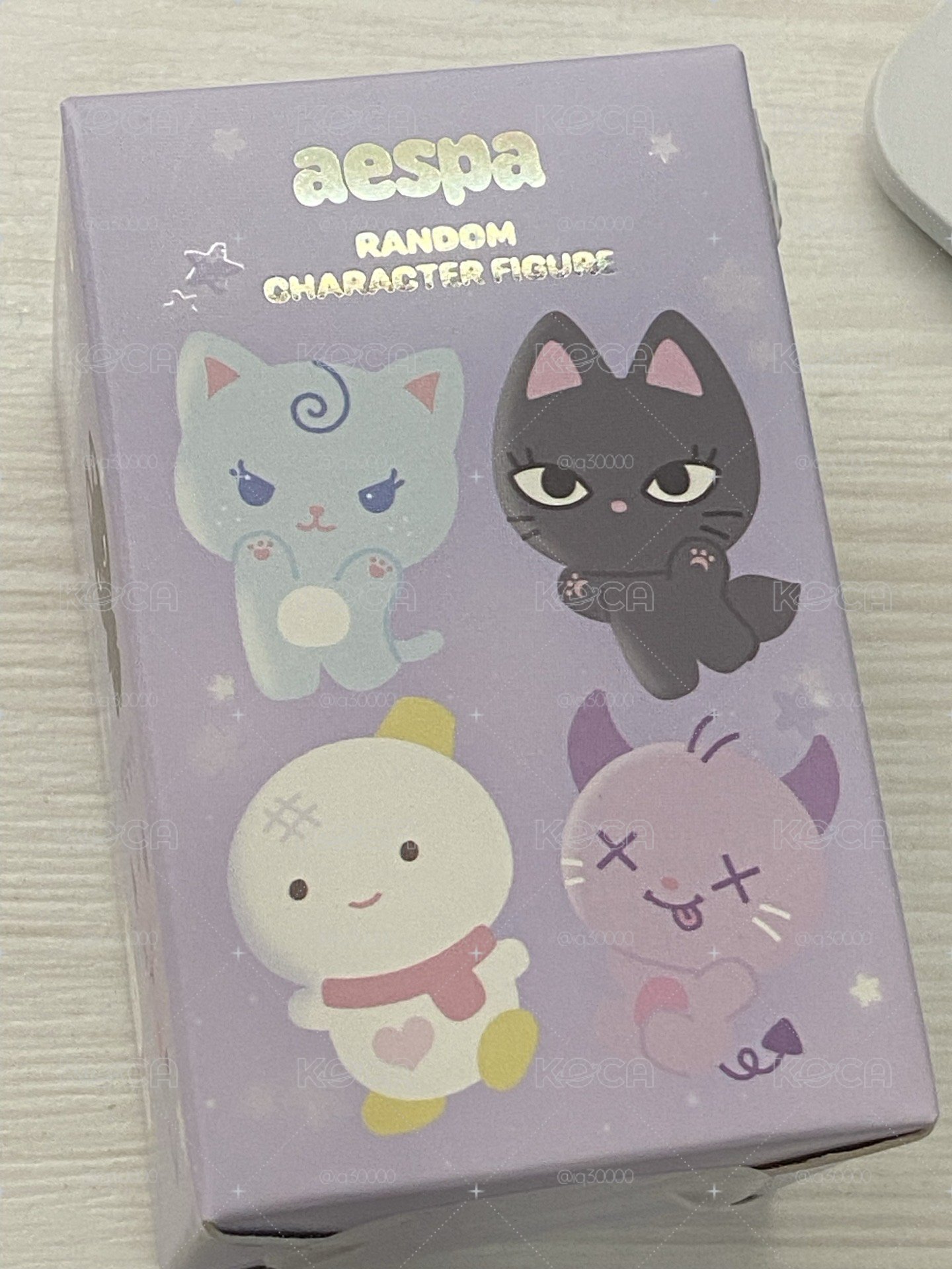 aespa盲盒未拆