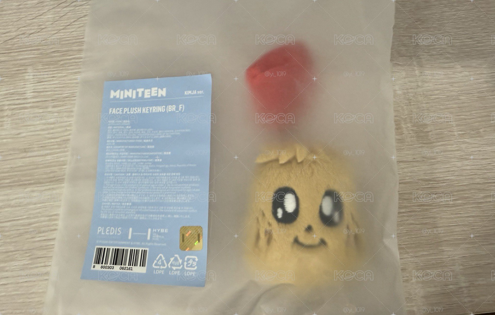 MINITEEN 大頭吊飾 鑰匙圈吊飾