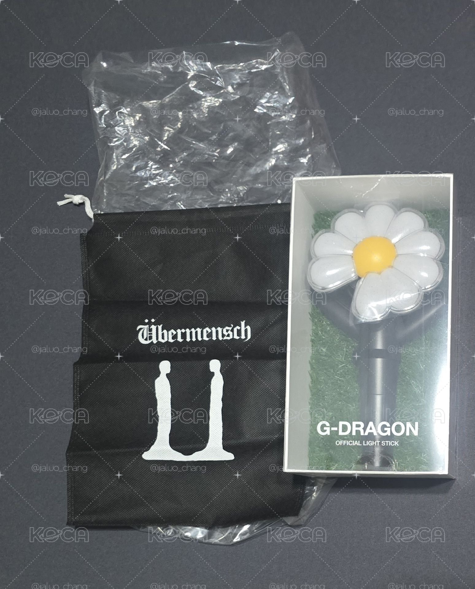 G-DRAGON 權志龍 雛菊手燈含防塵袋