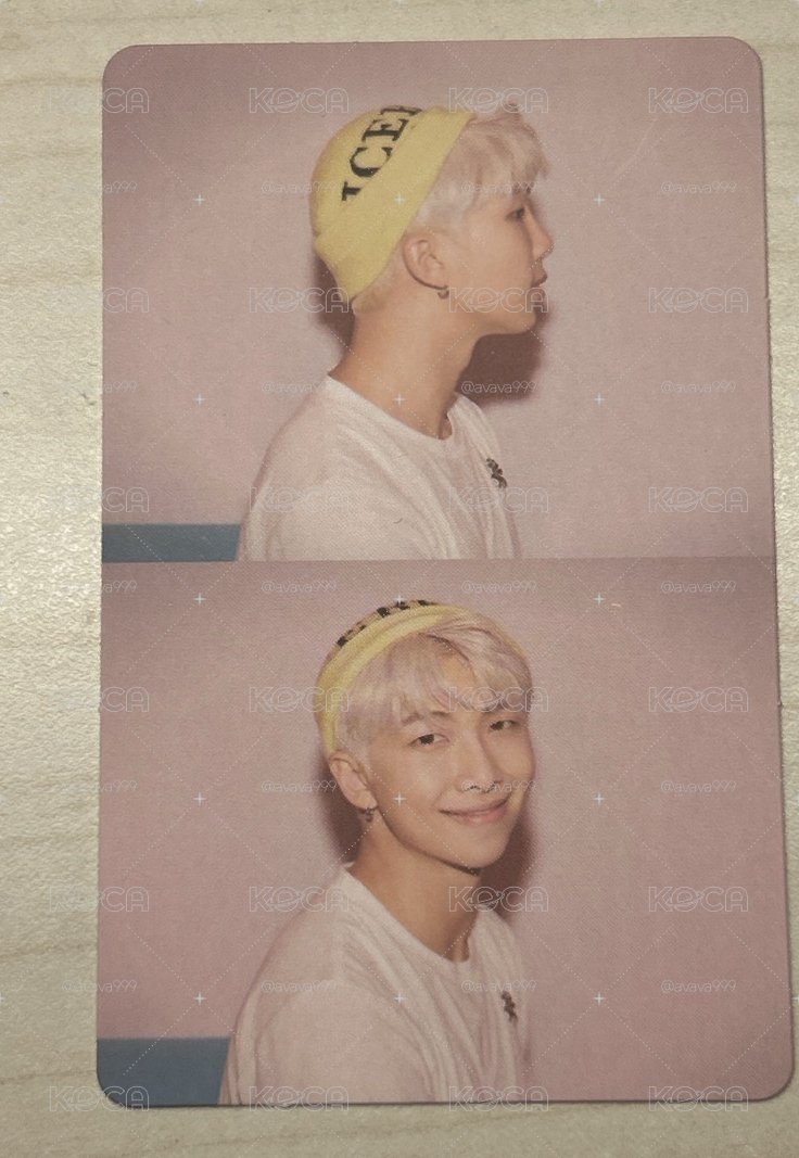 BTS 專卡 persona 俊卡 RM 金南俊