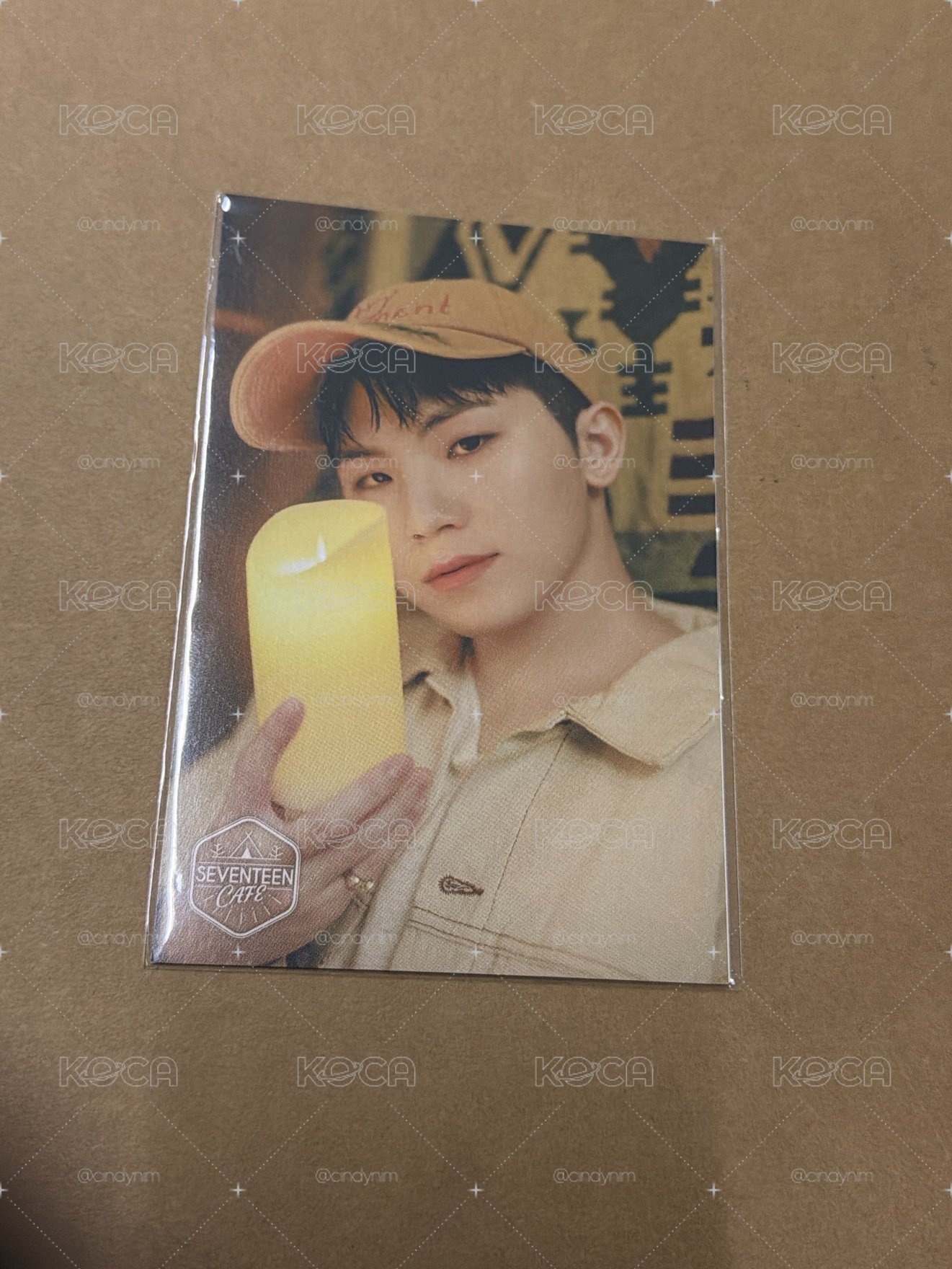 WOOZI 知勳 2022 咖啡廳明信片