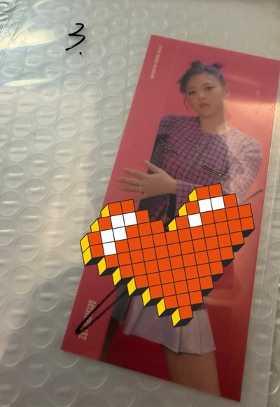 定延 美版親簽（只有圖中一張，無專輯等等）