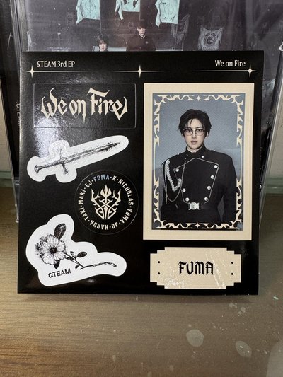 &TEAM 通常盤 K、Fuma、Yuma貼紙 Jo、Maki專卡