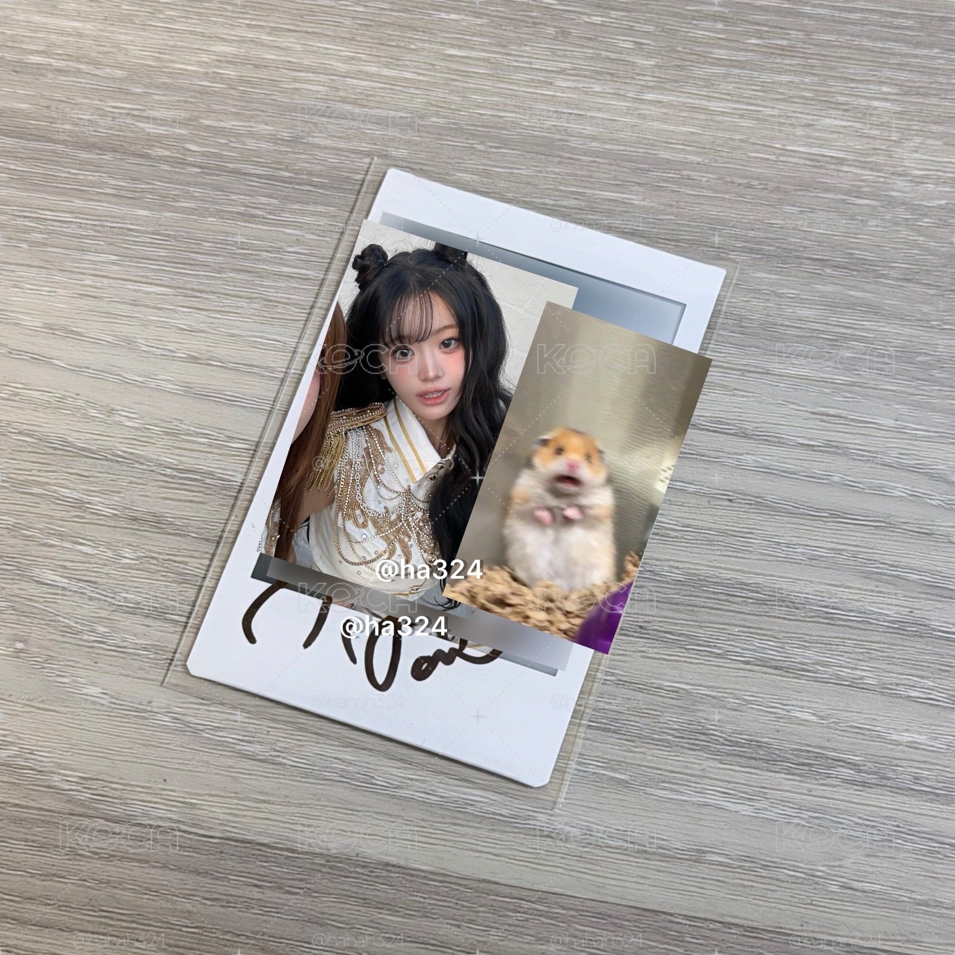 QWER 未公開簽拍 中文卡背