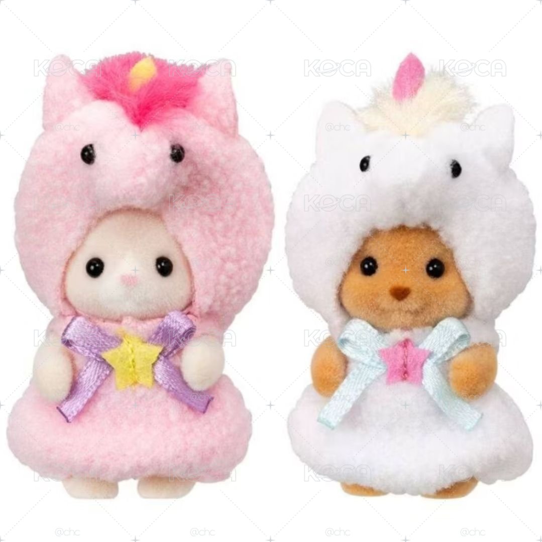 日本森林家族 獨角獸組合🦄貴賓狗牛奶貓