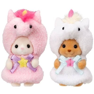 日本森林家族 獨角獸組合🦄貴賓狗牛奶貓