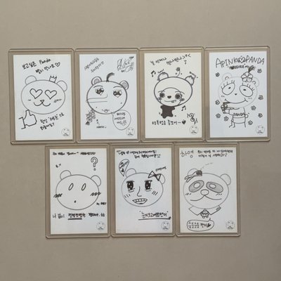 APINK 一期 7人時期 會員禮