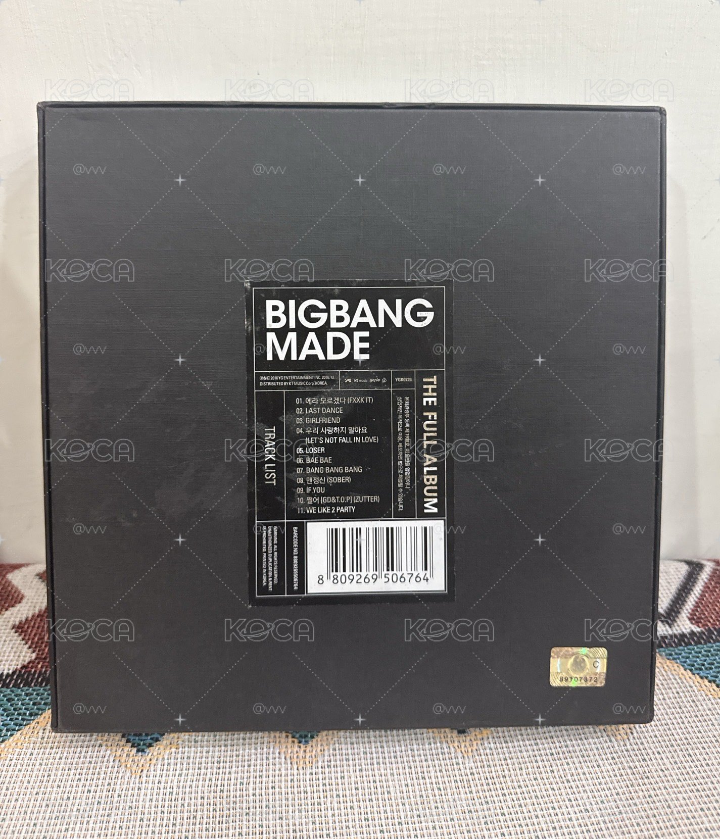BIGBANG MADE太陽手工專