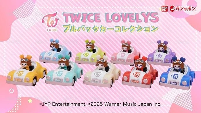 TWICE LOVELYS 迴力車全新未拆