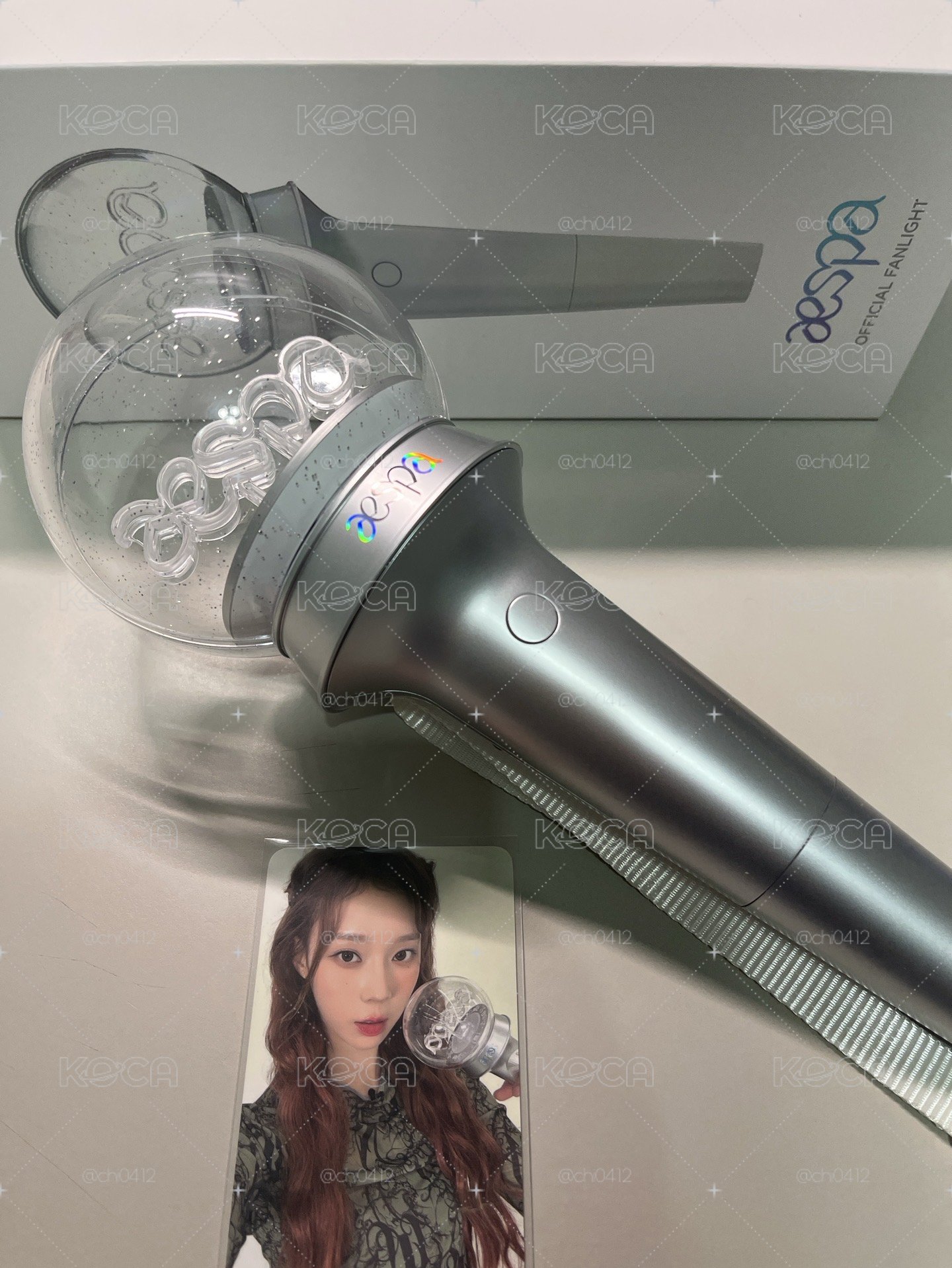aespa一代手燈+冬特典