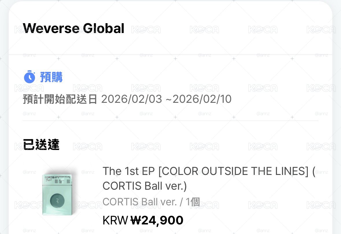 CORTIS 所有購證(防拍價勿下單)