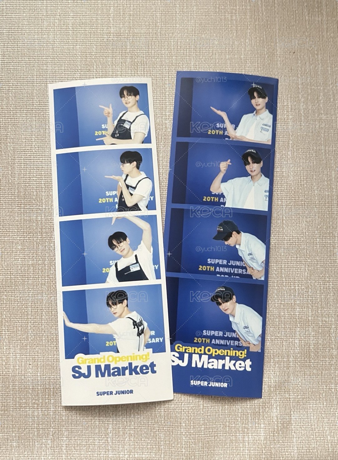 EUNHYUK20週年快閃'GRAND OPENING! SJ MARKET'小卡】SJ MARKET 人生四