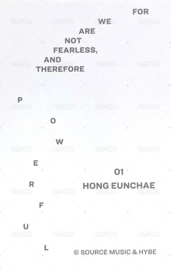 PUREFLOW 隨機卡  背面