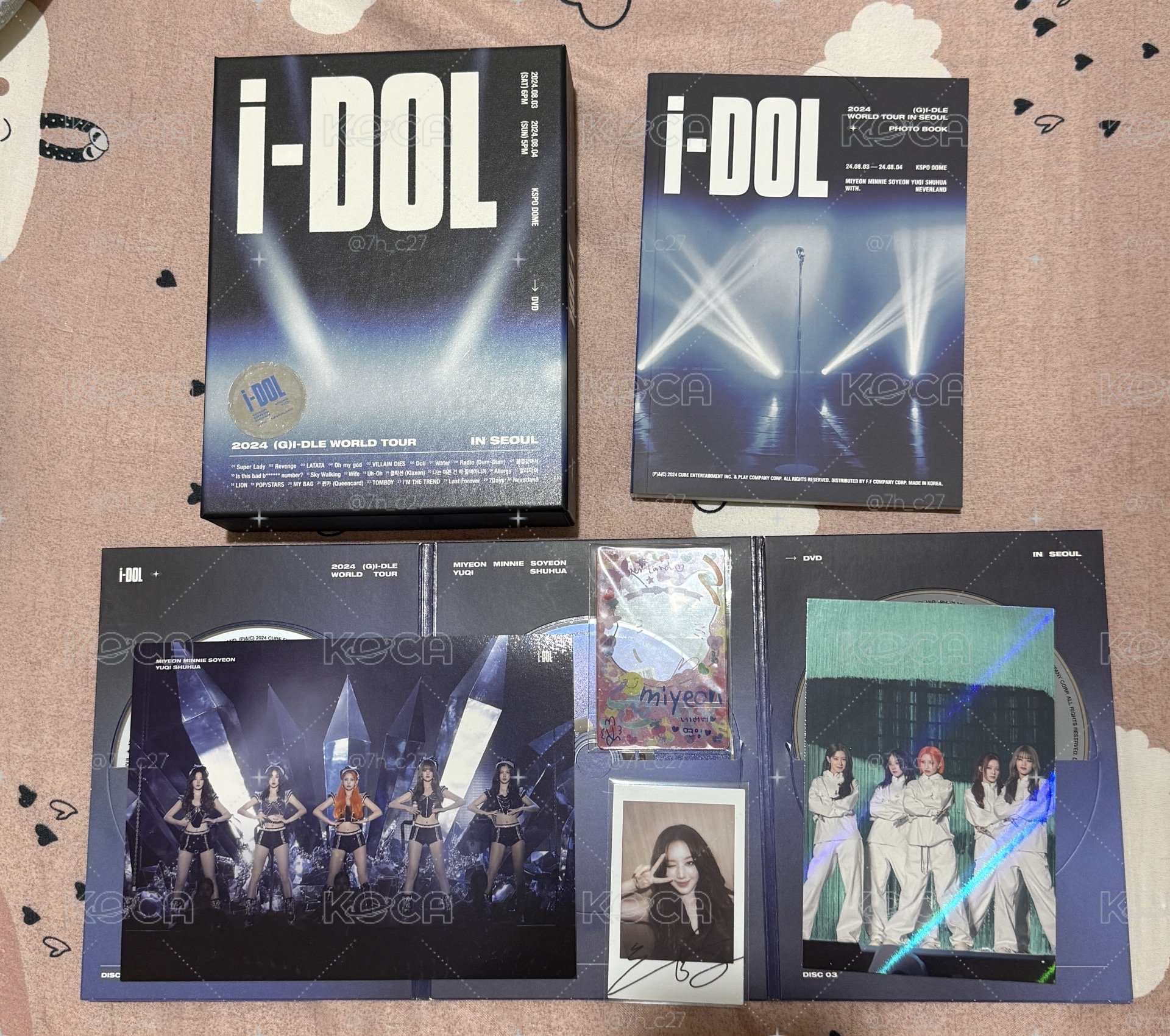 《生病急用錢😷》i-dle 世巡dvd