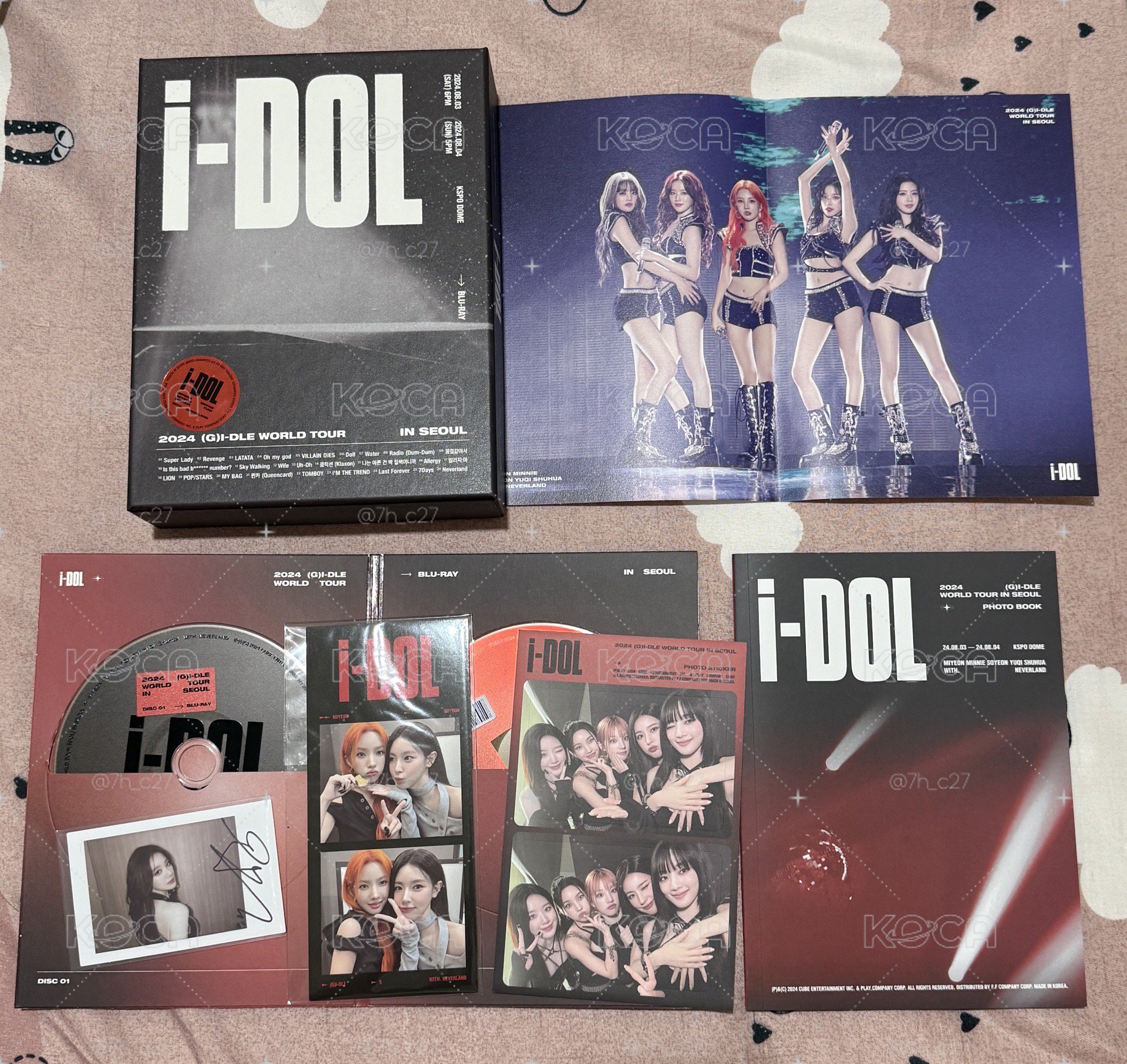 《可當捆物》i-dle 世巡dvd