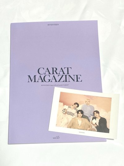 日本會員雜誌Vol.15 CARAT MAGAZINE | SEVENTEEN - SEVENTEEN Japan