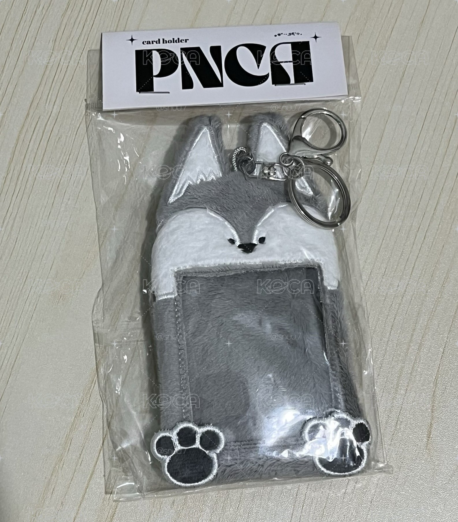 PNCA 小狼絨毛卡套