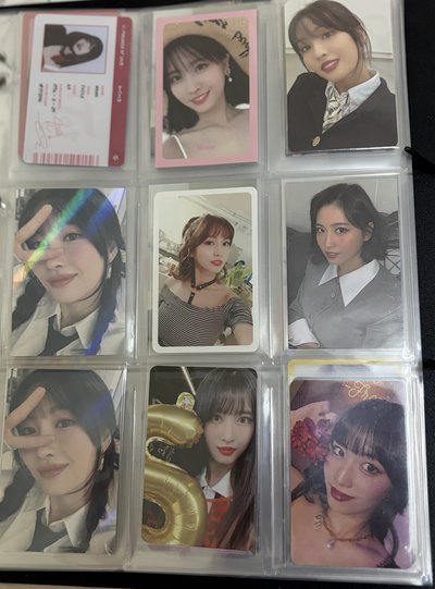 TWICE 平井桃 閃卡 專輯小卡  盤出