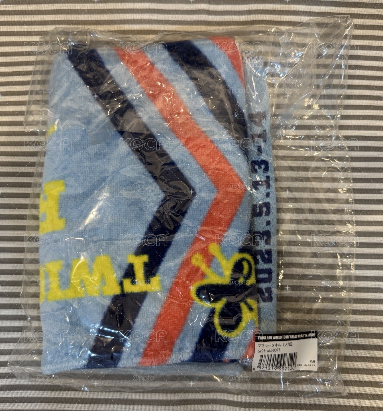 TWICE五巡 Ready to be 大阪 毛巾