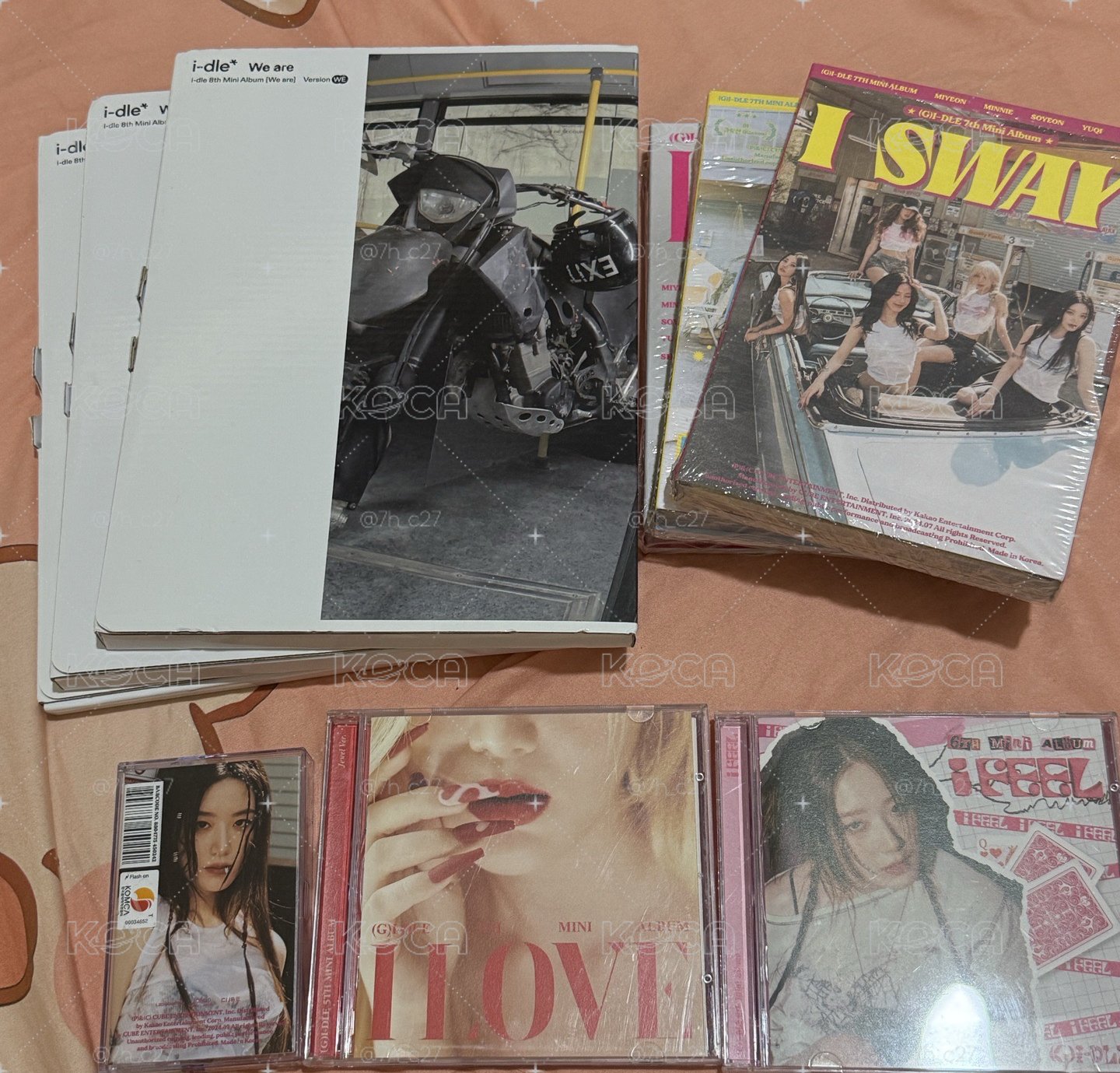 《生病急用錢😷》i-dle 專輯區