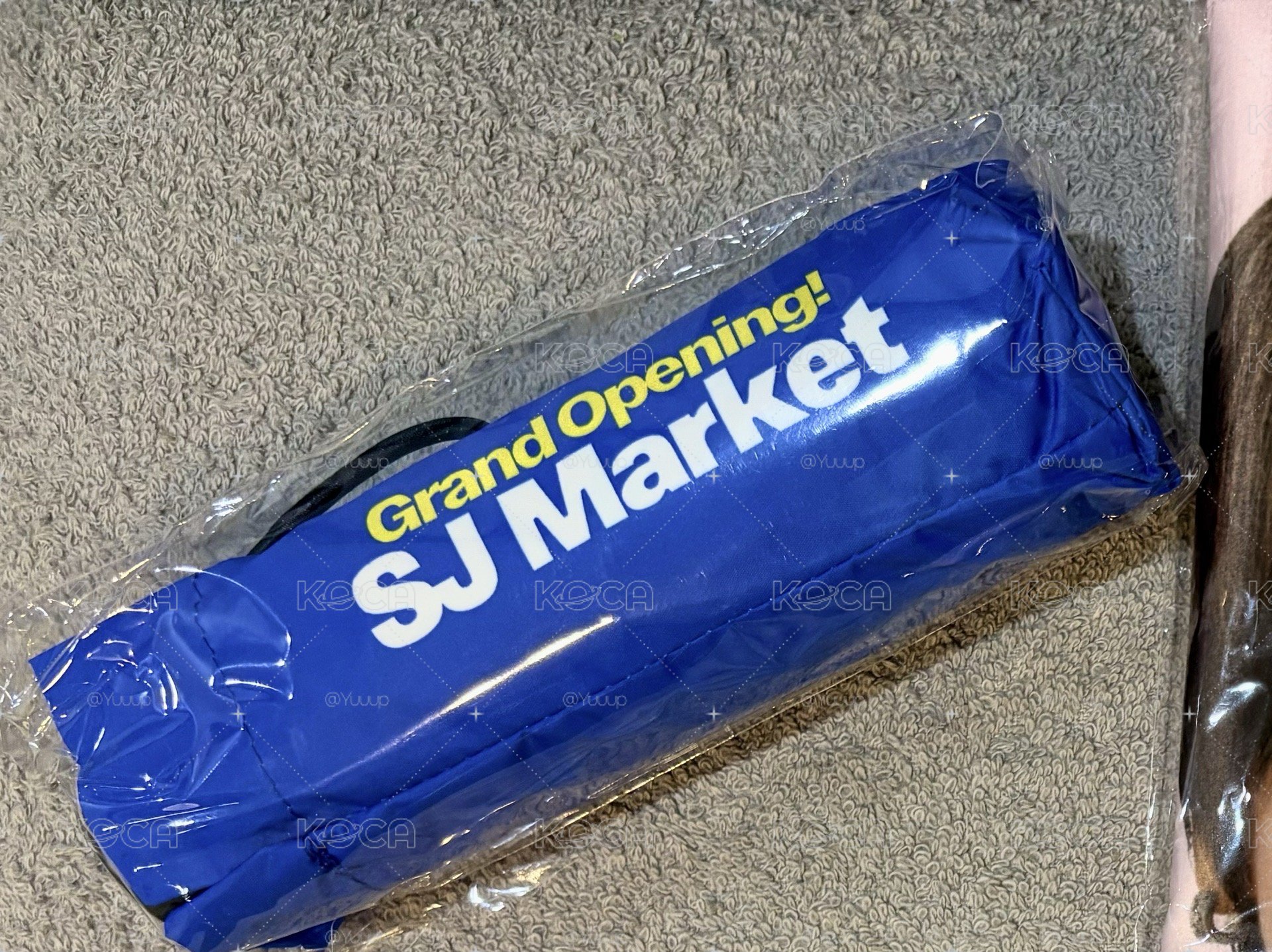 SJ Market 超市雨傘 台灣限定藍色