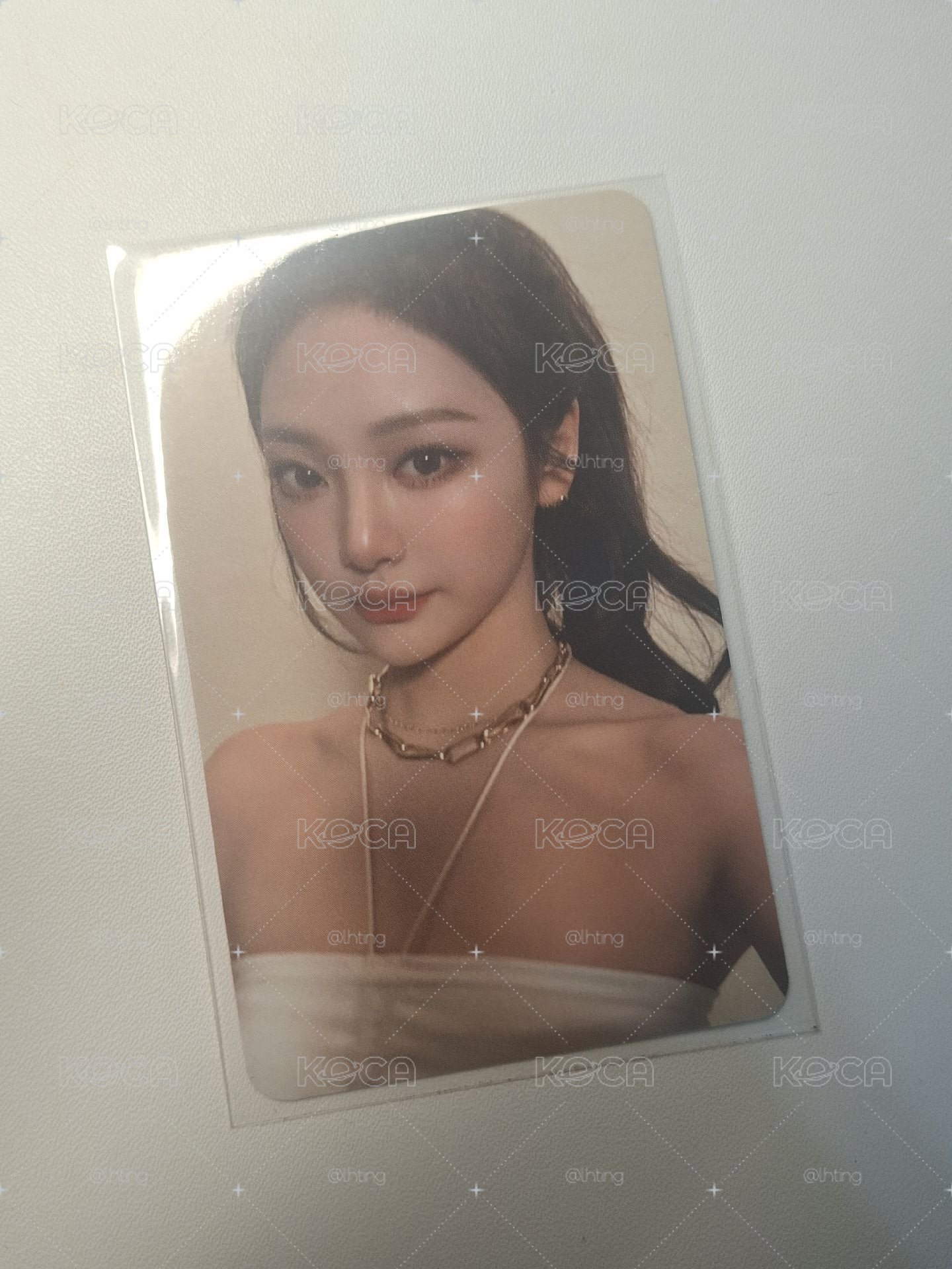 美瞳代言卡