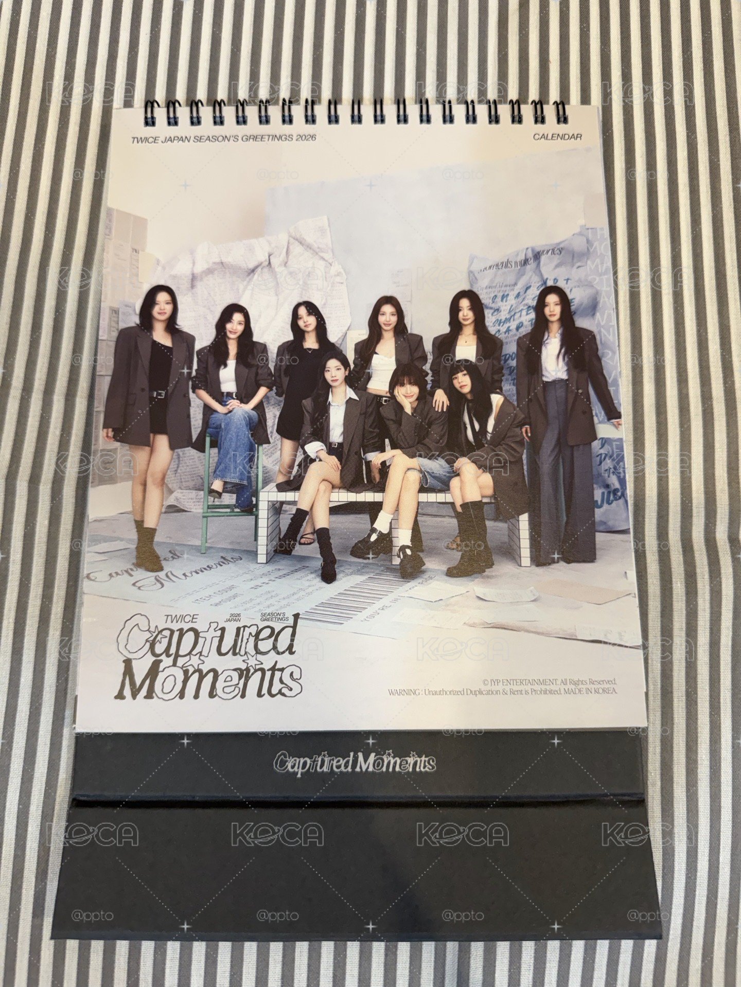 TWICE 2026日本年曆