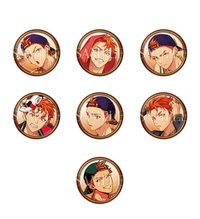 メタリック風グッズ アーティスト別缶バッジ 伊藤 紗月 Ver.B(ブラインド)