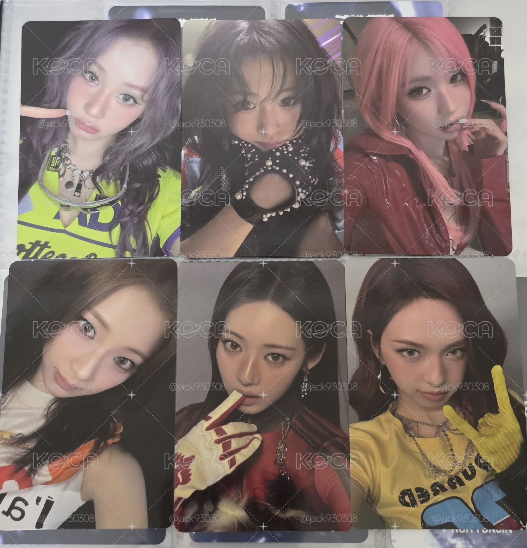 춤 (CHOOM) Prism Ver. 專輯卡 整套