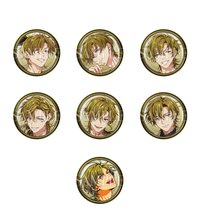 メタリック風グッズ アーティスト別缶バッジ 九頭竜 智生(ブラインド)